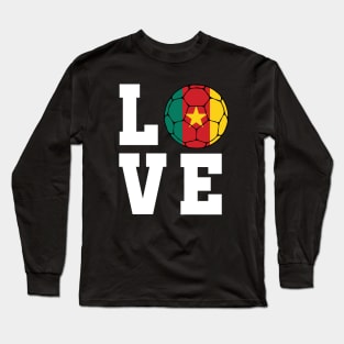 Cameroon Football Long Sleeve T-Shirt